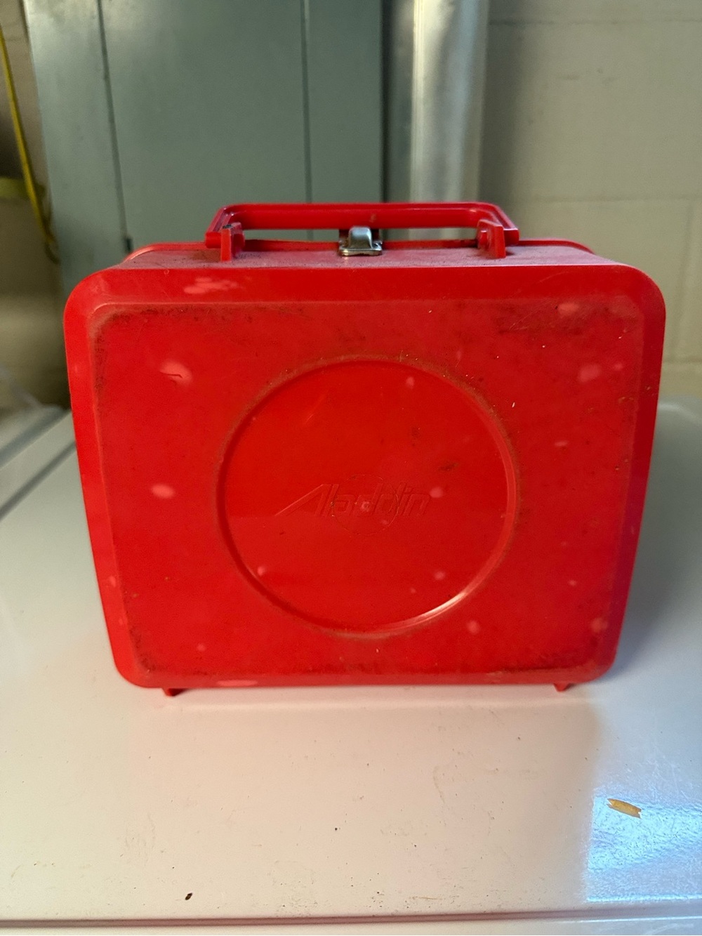 Vintage Nintendo Super Mario Bros. Red Kids Lunchbox with Matching Thermos - Picture 6 of 11